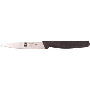 Icel Black 5-Inch Paring Knife, Straight Edge
