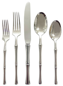84205  RATTAN Service For 4 Flatware