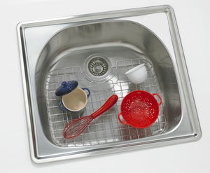 D-Shape Sink Protector Stainless Steel