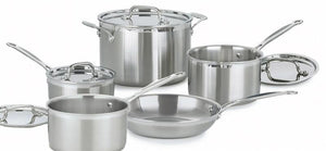 Cuisinart Multi Clad 9 Piece Cookware Set