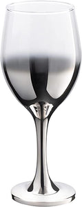 VD-2085-S Vikko Decor - Ombre Silver, Gradual, Water Glass, 11.5 Oz -
