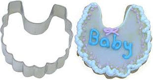 3" Baby Bib Cookie Cutter