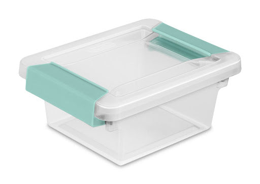 STORAGE CLIP BOX-6.5/8x5x2.3/4 CLR