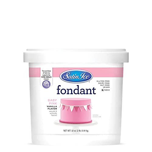 2Lb Baby Pink Fondant