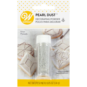 Wilton Silver Edible Pearl Dust, 0.05 oz.