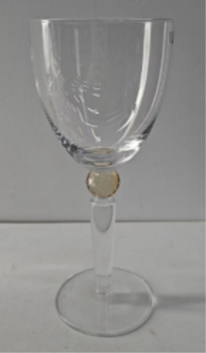 VWR5116 Water Glasses with Amber Diamond