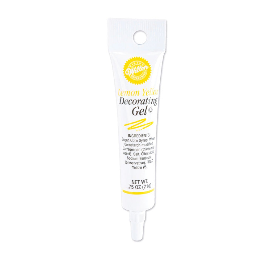 LEMON YELLOW GEL TUBE