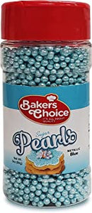 Sugar Pearls Metallic Blue