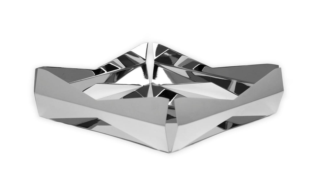 SD2539 Stainless Steel Square Tray with V Design - 8