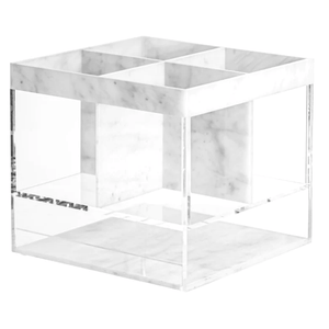 SWC-SQ-M/C Silverware Caddy - Square Marble