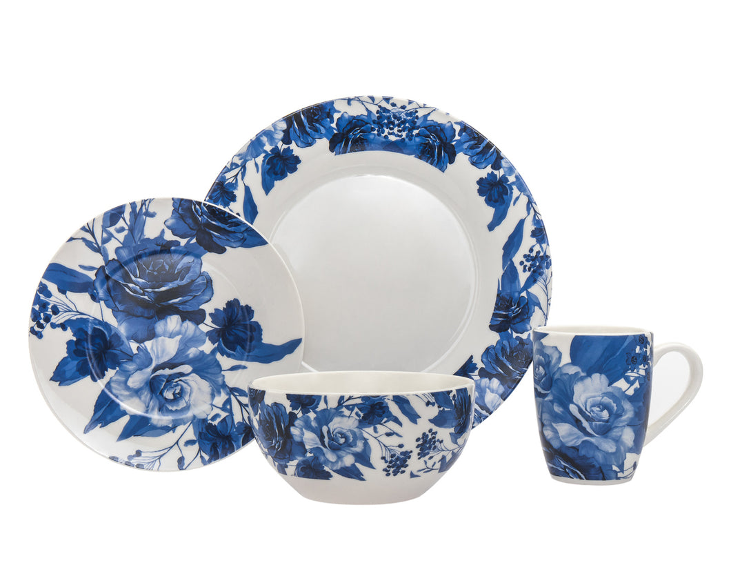 70006 BLUETIFUL FLORALE PORCELAIN 16