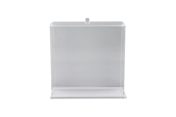 59371 Acrylic  Square matzah Box Holder 8x8x3