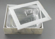 Load image into Gallery viewer, Marble Lucite 9x13 Pan Holder With Cover
