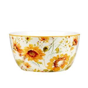 28785 Sunflowers Forever Deep Bowl 11in X 5.5in