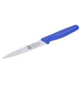 Icel Pointy Serrated Knife Blue