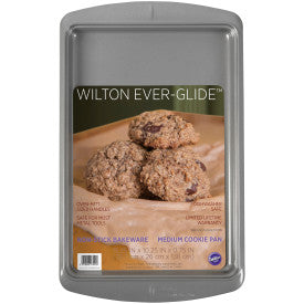 Wilton Ever-Glide Non-Stick Cookie Sheet, 15.25 x 10.25-Inch