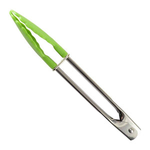 Green Mini Tongs 7"