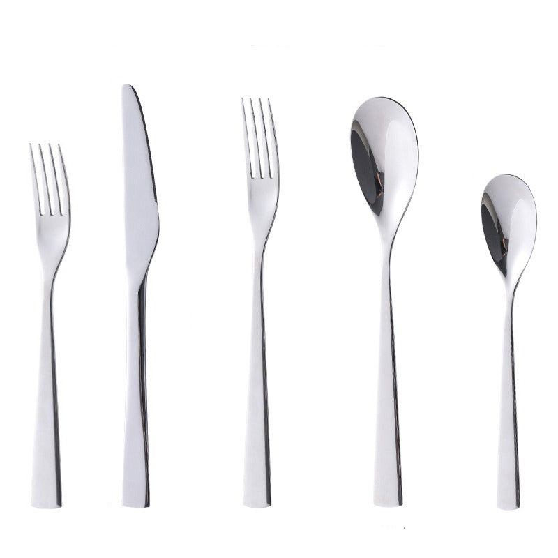 FSLM-1830-S TAJ Narlene Flatware Matte Silver Service For 4