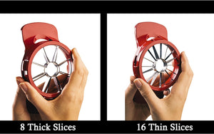 Amco Dial-A-Slice Adjustable Apple Corer and Slicer, 5.80 x 4.25 x 7.25"