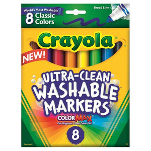 Crayola Broad Line 8 Washable Markers