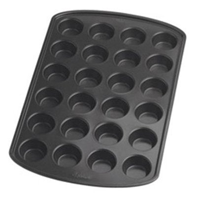 Wilton Perfect Results Premium Non-Stick Mini Muffin and Cupcake Pan, 24-Cavity