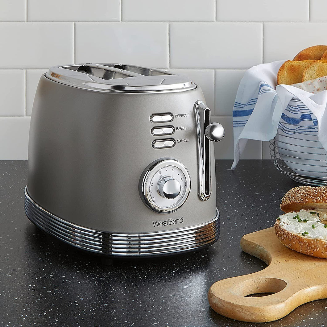 Westbend Retro Toaster Grey