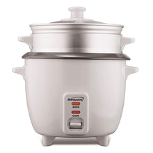 Load image into Gallery viewer, BRENTWOOD 16CUP COOKED RICE /STEAMER WHT
