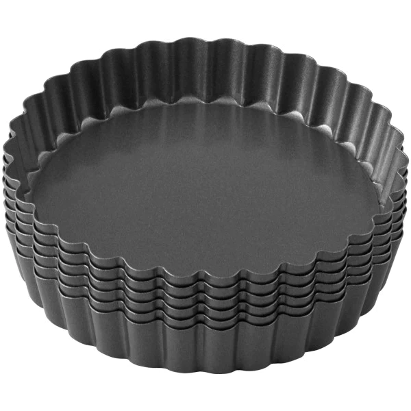 Wilton Perfect Results Non-Stick Tart Pan Set, 6-Piece