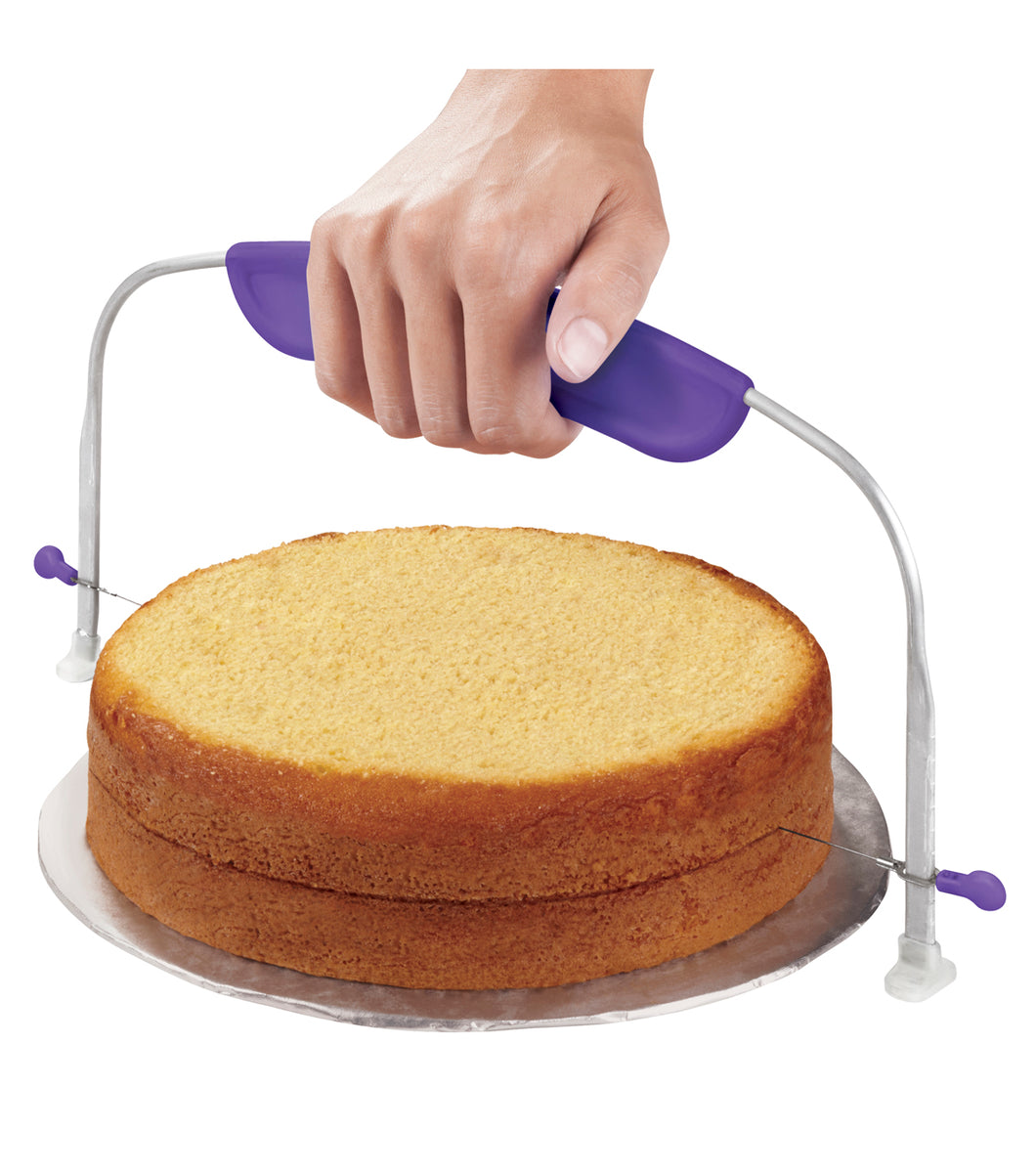 Wilton Adjustable Cake Leveler for Leveling and Torting, 12 x 6.25-Inch