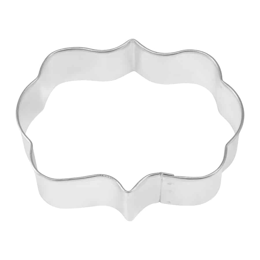 0762 Plaque Cookie Cutter (3.5