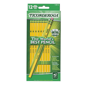 TICONDEROGA #2 PENCIL, 10 CT.