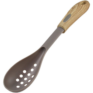 NYLON SLOTTED SPOON Wood