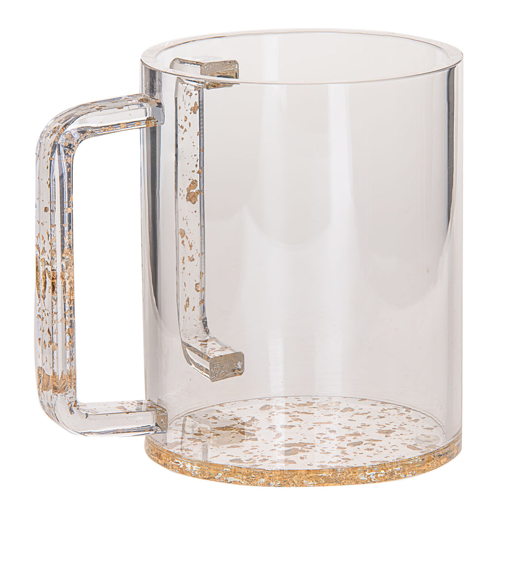 7070-G WASH CUP GOLD LUCITE