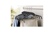 Load image into Gallery viewer, 6PK VELVET SUIT HANGER W. CLIPS
