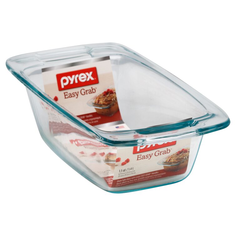 PYREX-LOAF DISH-4.5x8.5x3
