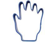 3" Blue Hand Cookie Cutter