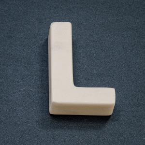 70066 White Marble Letter L