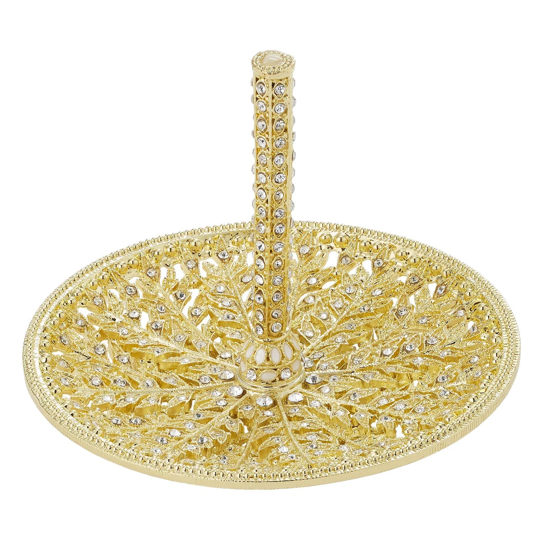 RH2309 Gold Florence Ring Holder