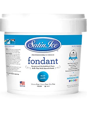 2Lb Blue Fondant