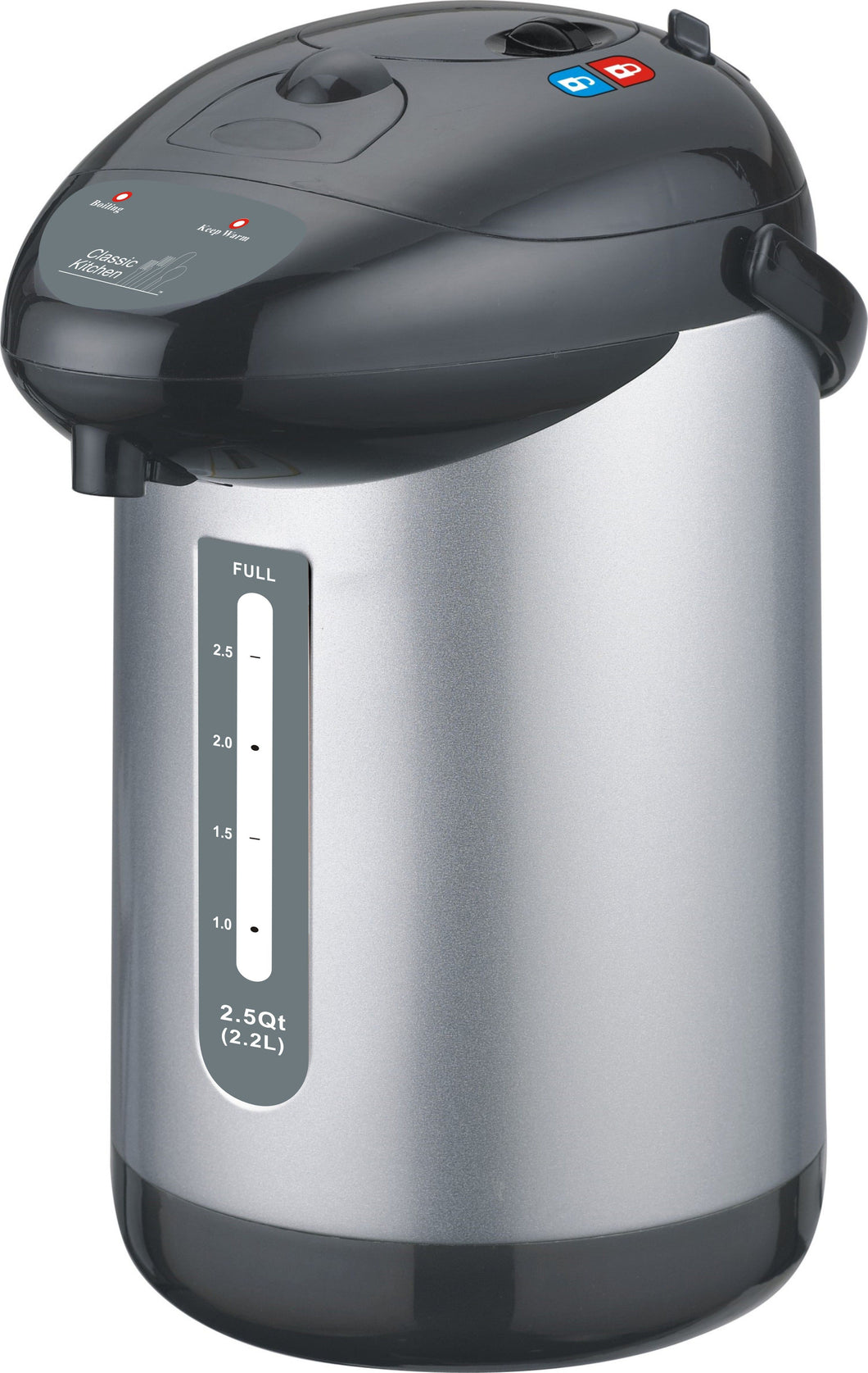 Classic Kitchen CK221BC 2.5 Qt. Brushed Finish Kettle