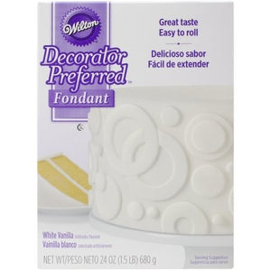 Wilton Decorator Preferred White Fondant, 24 oz. Fondant Icing