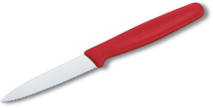 Victorinox - Fibrox Pro Chef Serrated Knife, 6 In, Red -