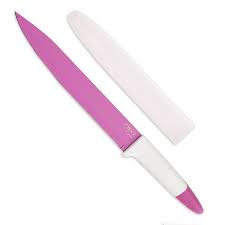 Reo Pink/White 8" Carving Knife